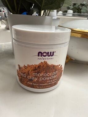 NOW Solutions Red Moroccan Clay Powder